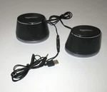 Amazonbasics Usb Powered Computer Speakers With Dynamic Sound V620BLACK Tested. Fixed Price $14.39.