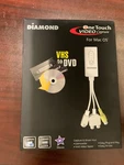 Diamond Multimedia VC500MAC Vhs Dvd Digital File Converter Os One Touch. Fixed Price $19.99.