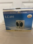 LC-693 Multimedia System 2.0 Channel Wired White. Fixed Price $19.99.