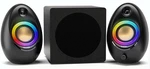 Bluedee 2.1 Pc Speakers, 80W Bass, Bluetooth 5.4, Usb-c/aux, Rgb Light. Fixed Price $89.99.