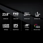 Msi G242L E14 24-INCH 1920 X 1080 Fhd Gaming Monitor 144HZ Adaptive-synch. Fixed Price $106.55.