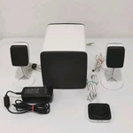 Dell AY410 33W White 2.1-CHANNEL Multimedia Pc Speaker System. Fixed Price $39.90.