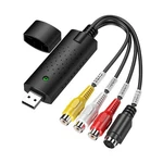Usb 2.0 Audio Tv Video Vhs To Dvd Vcr Pc Dvr Hdd Converter Adapter Capture Card. Fixed Price $6.98.