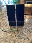 Insignia 2.0 Computer Speakers Model NS-PCS20. Fixed Price $7.00.