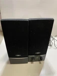 Cyber Acoustics CA-2016 Computer Speakers With Power Adapter Great Condition. Fixed Price $7.95.
