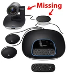 Logitech Group Video Conferencing Bundle With Expansion Mics 960-001060. Fixed Price $249.99.