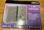 Pair Of Vintage Klh 911B Bookshelf Speakers Black New Open Box Sealed Free Ship. Fixed Price $99.95.