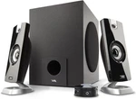 Cyber Acoustics CA-3090 2.1 Speaker System With Subwoofer 18W Black. Fixed Price $54.29.