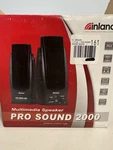 Inland Prosound 2000 Computer Speakers. Amplified Black Color. Boxed.. Fixed Price $15.00.
