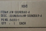 Infocus Stereo Speaker INF-HW-SOUNDBAR-4 P/n : 54393-1. Fixed Price $61.48.