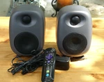 Bestisan Bluetooth 50WATT 1.5A Power Bookshelf Speakers, Black Remount, Cable. Fixed Price $77.77.