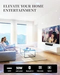 Jierben Sound Bar With Optical/aux/hd Arc Surround SS02 - Black. Fixed Price $63.68.