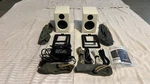 Audioengine A2+ Desktop Bluetooth Speakers - With Metal Stands No Chips. Fixed Price $189.99.