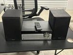 Sony HCD-SBT100 Bluetooth Usb Tuner Micro Audio Speakers With Remote Works. Fixed Price $119.99.