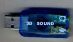 Usb Mini Soundcard Adapter New. Fixed Price $12.00.