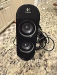 Logitech X-230 Computer Speakers. Fixed Price $30.00.