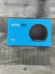 Amazon Echo Dot 4TH Gen Smart Speaker Alexa Black Bluetooth Wifi B7W64E. Fixed Price $39.95.
