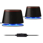 Sanyun Computer Speakers, 5WX2, Deep Bass In Small SW102, Black. Fixed Price $43.26.