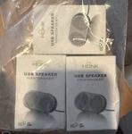 3 Pack Usb Mini Speakers HK-5002 For Laptop Desktop Pc Plug & Play Nip. Fixed Price $21.56.