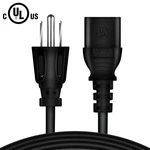 5FT Ul Ac Power Cord Cable For Philips 170B4 170C4 170S5 170S4FB/74H Lcd. Fixed Price $9.19.