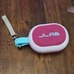 Jlab Audio Portable Speaker Pink/white Usb-c, Carrying Strap, Oval. Fixed Price $49.99.