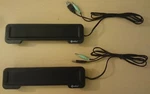 Two Pcs Syba Connectland (H-FM-1020) Usb Powered Stereo Sound Bar/speaker, Black. Fixed Price $18.11.