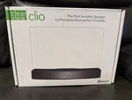 Clearview Clio Invisible Bluetooth Speaker Transparent Design New Box. Fixed Price $110.00.