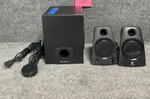 Radioshack 4000466 Subwoofer W/ Computer Speakers - Black. Fixed Price $60.00.