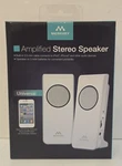 Merkury Amplified Stereo Speaker Universal 3.5MM Ipod Iphone MP3 M-SPW550. Fixed Price $8.99.
