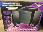 Accent Acoustics S-3022 Wired Speaker System 1+SUBWOOFER 26W Rms. Fixed Price $25.00.