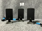 Cyber Acoustics 2.1 Powered Speaker System 3-PIECE Subwoofer Audio. Fixed Price $35.00.