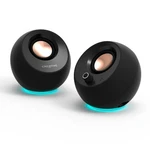 Creative Pebble 51MF1710AA000 2.0 Bluetooth Desktop Speaker System Black. Fixed Price $93.19.