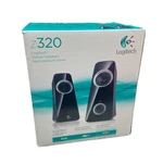 Logitech Z320 Compact Stereo Speakers System Black 10W 360-DEGREE Sound Wired. Fixed Price $45.00.