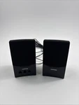 Compaq Flc Presario Computer Speaker System Wired Black. Fixed Price $11.99.