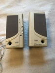 Juster SP-689 Multimedia Computer Speakers Tested Fair Condition. Fixed Price $29.99.