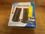 Connectland Usb Stereo Speakers New H-S002 Sealed. Fixed Price $16.60.