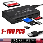 Memory Card Reader Mini 26-IN-1 Usb 2.0 High Speed For Cf Xd Ms Sdhc Lot. Fixed Price $199.19.