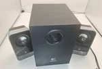 Logitech 2.1 Mini Desktop Speaker System W/ Subwoofer Wired Gaming Or Personal. Fixed Price $25.00.