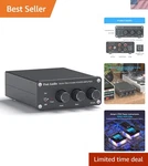 Versatile 2.0CH Stereo Receiver With Remote Control - Ideal For Home Speakers. Fixed Price $125.99.