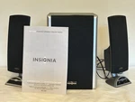 Insignia NS-3099 Amplified Speaker System 2.1 Subwoofer W/ Satellites Desktop Pc. Fixed Price $24.00.