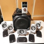 Logitech Z-5500 Thx-certified 5.1 Digital Surround Sound Speaker System. Tested.. Fixed Price $240.00.