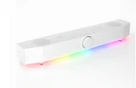 Tilted Nation Tnphaserw White Rgb Desktop Soundbar Usb/bluetooth, Open Box. Fixed Price $15.00.