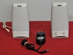 Altec Lansing ACS43 Retro Computer Speakers Vintage Pc Audio Working W/ Adapter. Fixed Price $44.99.