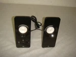 Cyber Acoustics CA-2806BT Powered 2.O Bluetooth Speaker System. Fixed Price $15.99.