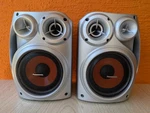 Panasonic SB-AK640 Speakers Pair 3 Ohm 105W Bookshelf Stereo Silver Tested. Fixed Price $24.50.