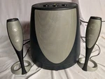 Harman Kardon HK695-01 2.1 Multimedia Speaker System Subwoofer & Satellites. Fixed Price $59.98.