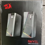 New Anvil Stereo Gaming Speakers Red Dragon GS520. Fixed Price $35.00.