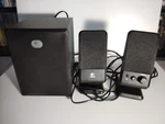 Logitech R-20 2.1 Dynamic Bass Speakers Computer Sound System For Pc Tv. Fixed Price $19.99.