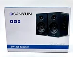 Sanyun Wired/wireless 60 Watts Gaming Speaker Model SW-208 Black. Fixed Price $33.75.