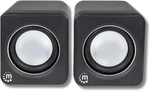 Manhattan Usb Powered Stereo Speaker System - Small Size With Volume Control &. Fixed Price $20.35.